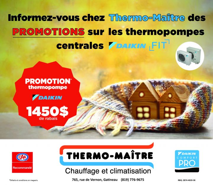 Promotion DAIKIN FIT - Thermo-maître